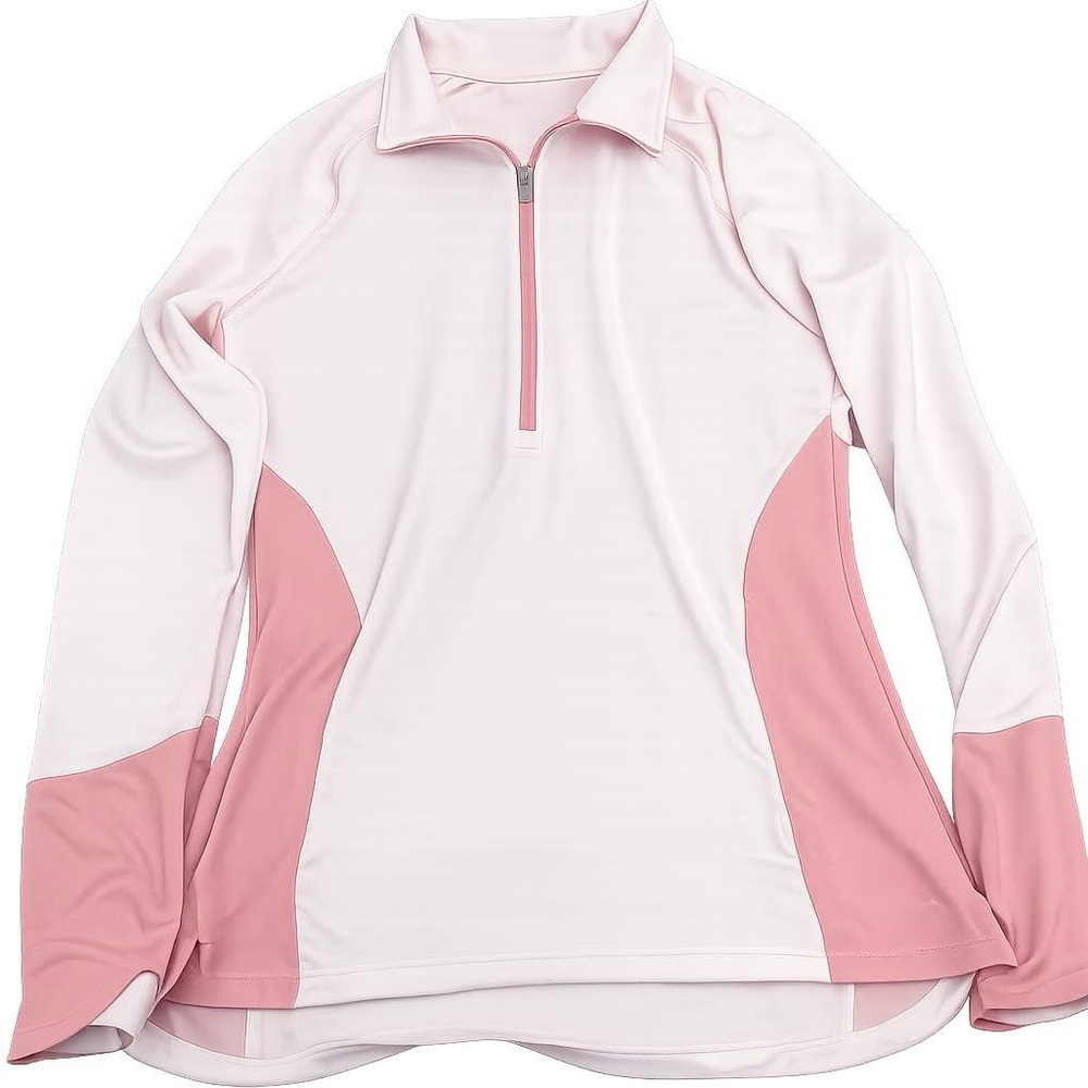 Under Armour Light Pink Fitted Long Sleeve Top